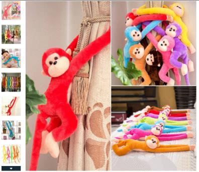 1Pcs Soft Filled Pink Long Arm Monkey Toy: photo 1 of 2 from the OPSS notice of 28 Nov 2022