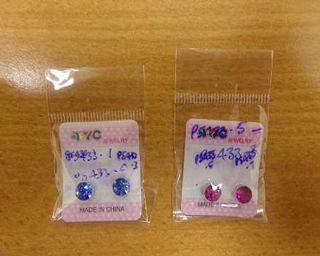 Caprilite Ltd Magnetic Stud Earrings sold on Amazon: photo 2 of 2 from the OPSS notice of 2 Jul 2021