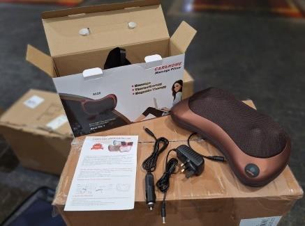 Car & Home Massage Pillow sold on eBay: photo 2 of 2 from the OPSS notice of 8 Jul 2024