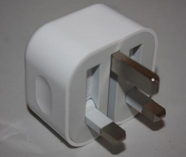 Counterfeit “Apple” branded USB-C Power Adapter: photo 2 of 2 from the OPSS notice of 28 Jul 2025