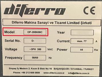 Diferro Calenders - Sublimation Calender Presses: photo 3 of 3 from the OPSS notice of 4 Apr 2024