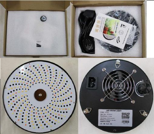 Fecida LED Grow Light Cruiser Series UFO600: photo 2 of 2 from the OPSS notice of 16 Aug 2023