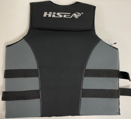 Hisea Life Jacket sold via Amazon, eBay and AliExpress: photo 2 of 2 from the OPSS notice of 22 Jan 2024