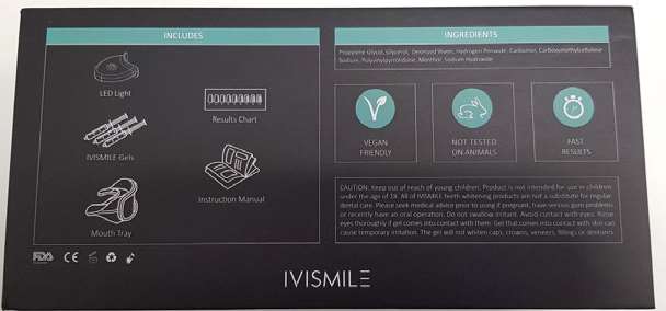 Ivismile Teeth Whitening Kit: photo 2 of 4 from the OPSS notice of 9 Jul 2021