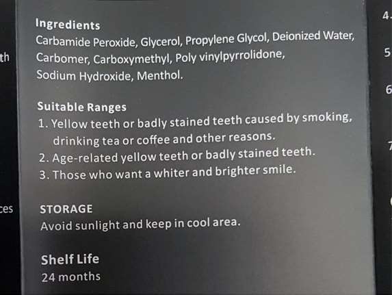 Ivismile Teeth Whitening Kit: photo 4 of 4 from the OPSS notice of 9 Jul 2021