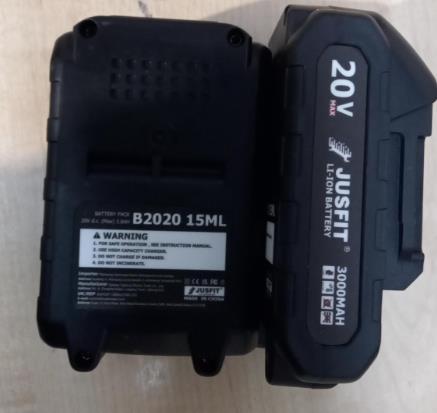 Jusfit Battery-Powered Chainsaw LTJ-8WS sold on eBay: photo 2 of 2 from the OPSS notice of 28 Dec 2023
