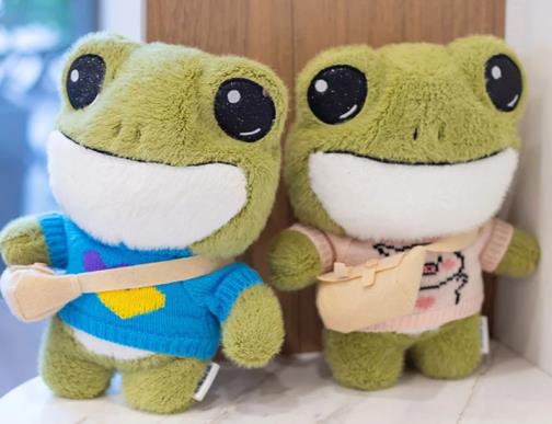 Kawaii Big Eyes Frog Plush Toy: photo 2 of 2 from the OPSS notice of 24 Oct 2022