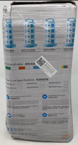 Kuankuanbao Power Strip Surge Protector Tower with 8 Sockets and 3 USB Ports: photo 3 of 3 from the OPSS notice of 26 Jul 2023