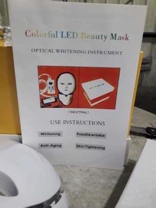 LED Beauty Mask: photo 2 of 3 from the OPSS notice of 26 Feb 2021