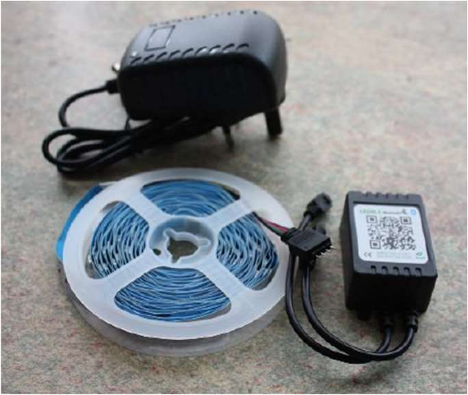 LEDBLE 5 Metre LED lighting strip kit with AC adaptor model JCY-1220: photo 2 of 2 from the OPSS notice of 30 Nov 2023