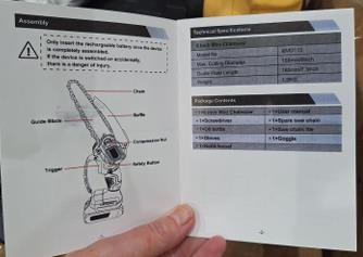 Mini Chainsaw, 4L: photo 2 of 2 from the OPSS notice of 13 Oct 2026