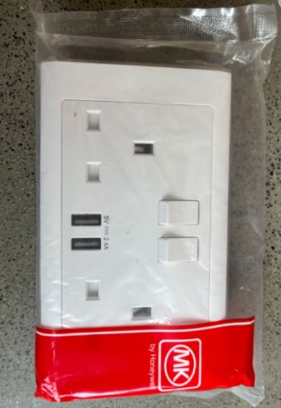 MK Electric MK Essentials Electrical Three Pin Sockets with Switches: photo 2 of 2 from the OPSS notice of 9 Dec 2024