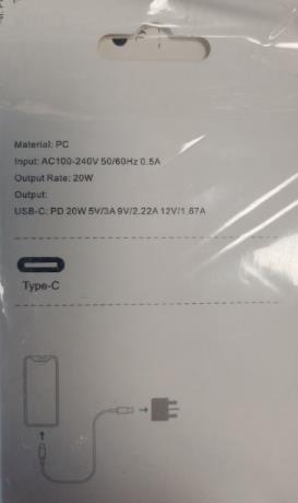 NCC Type C Power Charger Plug: photo 2 of 2 from the OPSS notice of 27 Mar 2025