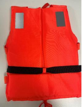 Orange Vest-Style Buoyancy Aid: photo 2 of 2 from the OPSS notice of 1 Mar 2024