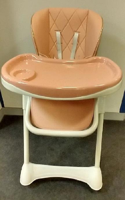 Pink and White Adjustable Highchair BD-806: photo 2 of 2 from the OPSS notice of 12 Feb 2024