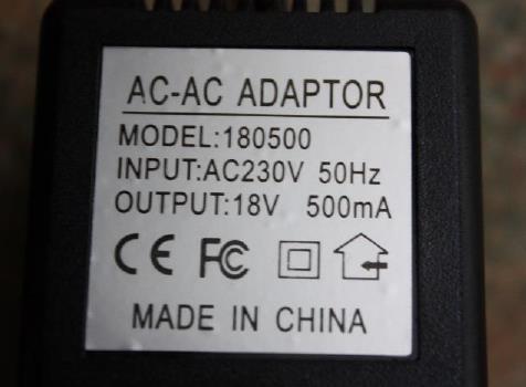 Power Adapter, 180500: photo 2 of 2 from the OPSS notice of 19 Apr 2024