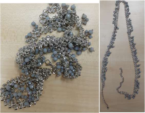 Rangoli Gold Coloured Rings, Silver Coloured Earrings and Silver Necklace: photo 2 of 2 from the OPSS notice of 23 Jan 2024