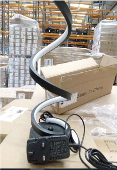 Spiral LED Light: photo 2 of 2 from the OPSS notice of 10 Aug 2023