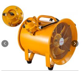 Vevor BTF-30 Explosion Proof axial flow fan: photo 2 of 3 from the OPSS notice of 30 Jun 2023