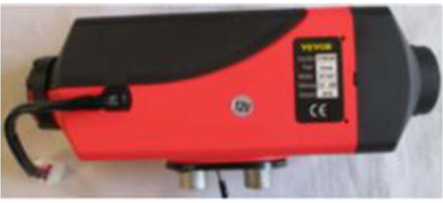 Vevor Diesel Car Parking Heater: photo from the OPSS notice of 3 Jan 2023