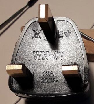 WN-07 Universal Travel Adapter supplied for use with Fiido T1 Pro Cargo E-Bike: photo 2 of 2 from the OPSS notice of 15 Oct 2024