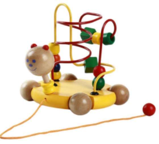 Wooden Animal Pull Along Toy – ‘Turtle Maze of Small Beads’: photo 2 of 3 from the OPSS notice of 12 Mar 2021