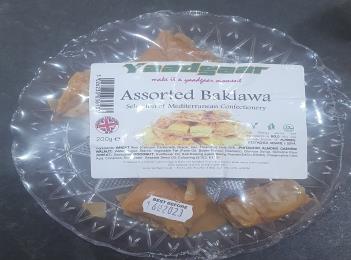 Yaadgaar Assorted Baklava: photo 3 of 3 from the FSA notice of 23 Feb 2023